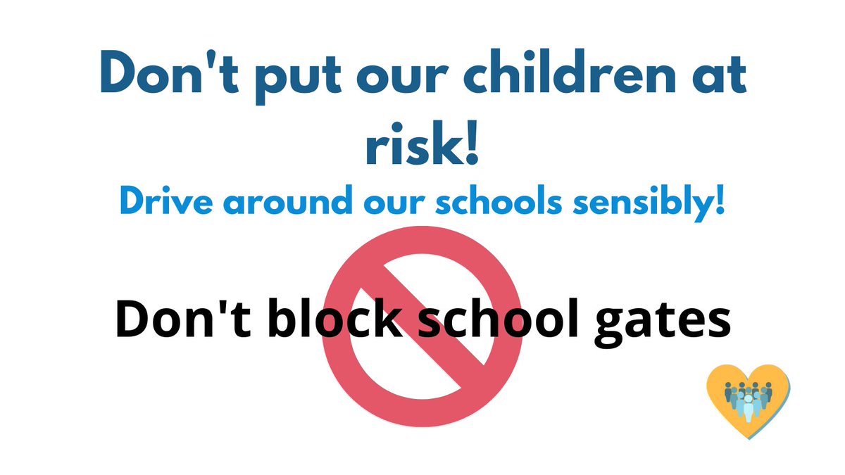 GCParentsGroup's tweet photo. Dangerous driving puts YOUR child at risk too 🚸🚗
Don't add to the problem 🚫 #KeepYourChildSafe #RoadSafety #KeepOurSchoolsSafe #DriveSensibly 💛 https://t.co/16fZSKO6Oj