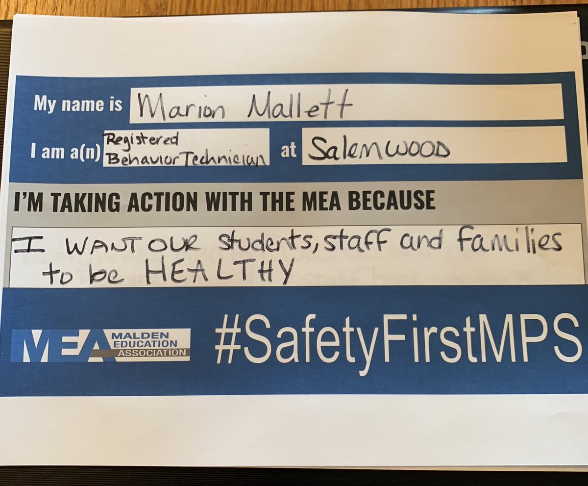 MaldenEduAssoc's tweet photo. #SafetyFirstMPS https://t.co/bZCzXhvvQu