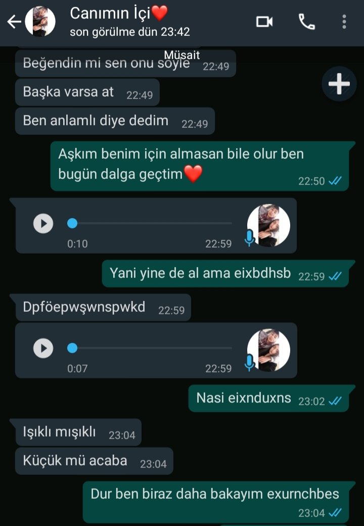 Ne yani almasın mı bi hediye ?