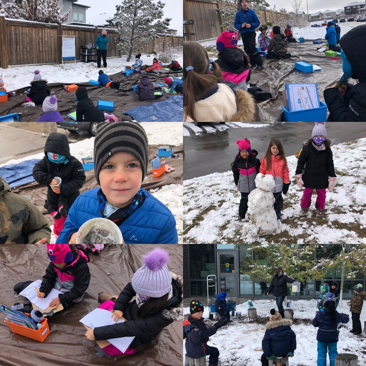 Wow! #TakeMeOutsideDay was amazing! Kids in room 163 made the whole day outside! Seed balls, soccer golf, math estimation and stories were part of it! #SageCreek LRSD