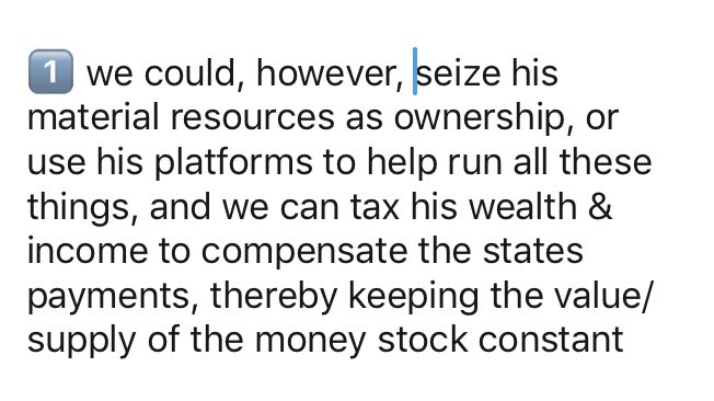 We can’t use Bezos wealth—even if it were in a giant pool of gold— to pay for college tuition for the same reason we can’t nationalize 100 companies to end the climate crisis. We have substitute symptom, map, sign & index for cause. 