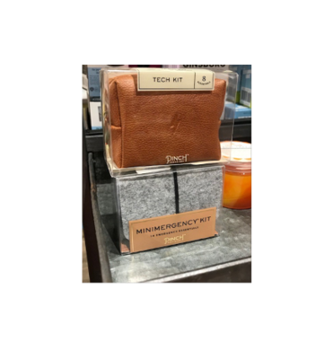 PromoKat1's tweet photo. I love it when Retail and Promo collide! 💥 Came across these @pinchprovisions kits and just love the convenience these hold! Everything you need for your tech (or emergency, travel, fitness) needs in one handsome pouch!  The perfect gift for your clients and or employees! ☃️🌲 https://t.co/QBXvnU6He8