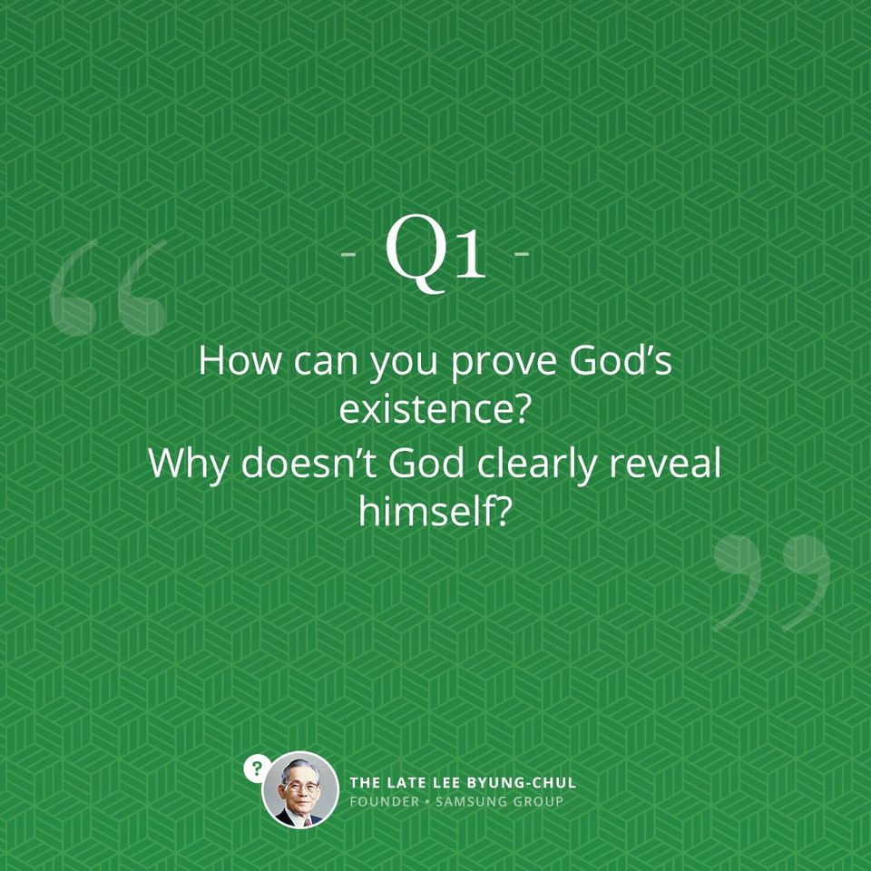 noahbrown19841's tweet photo. #WiseQnA #Question1 #Answer1
How can you prove God's existence?
Why doesn't God clearly reveal himself?
#God #Existence #Life #Spirit #soul #evil #body #Sin #Bible #ShincheonjiChurch #manheelee https://t.co/cKYUTGOQSg