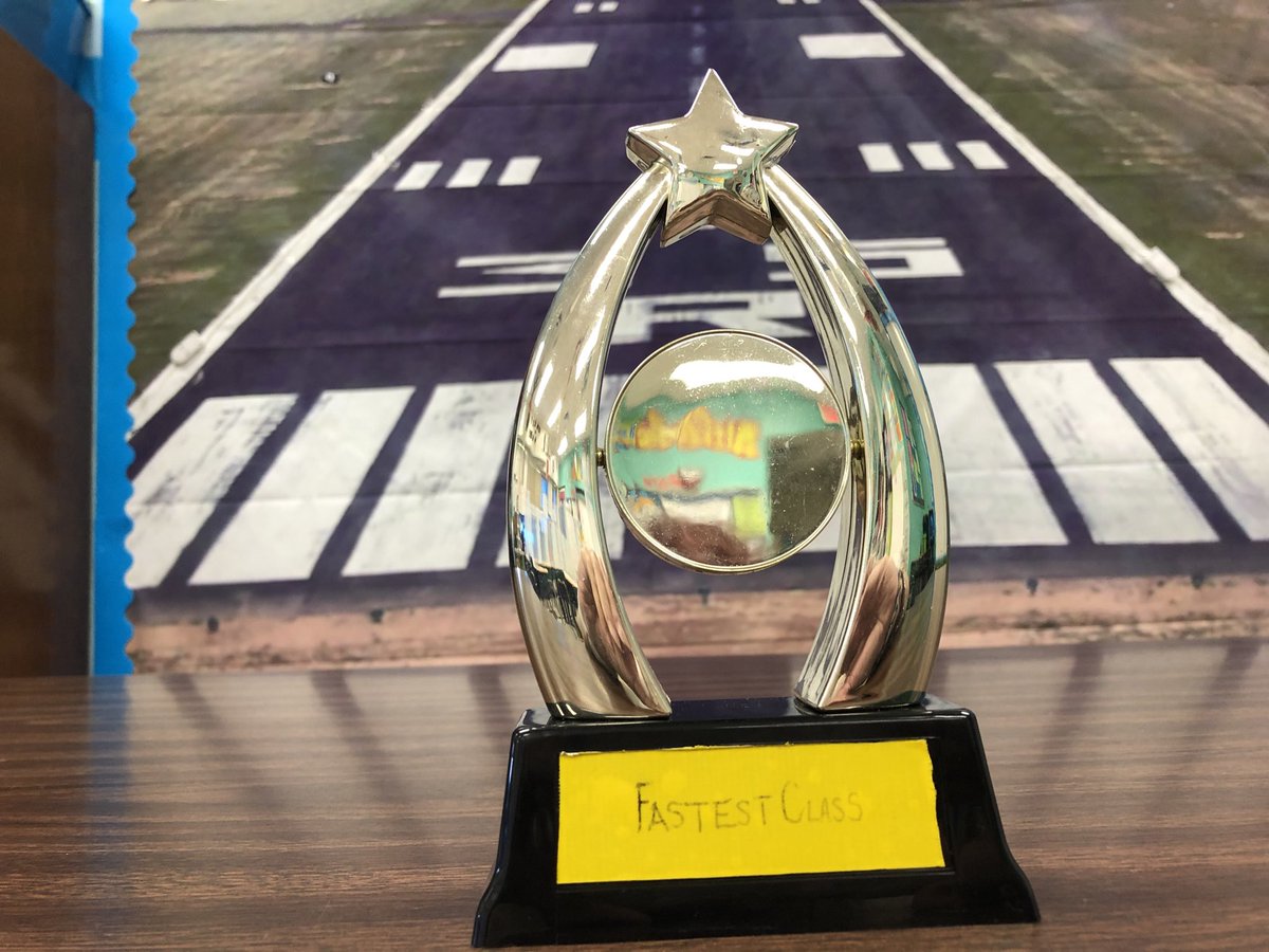 What’s that? A second award?? Not only is our class the fastest fourth grade, but we are the fastest class overall! Don’t know how I will keep up with them this year!! #hhsk8knights #knightshonor