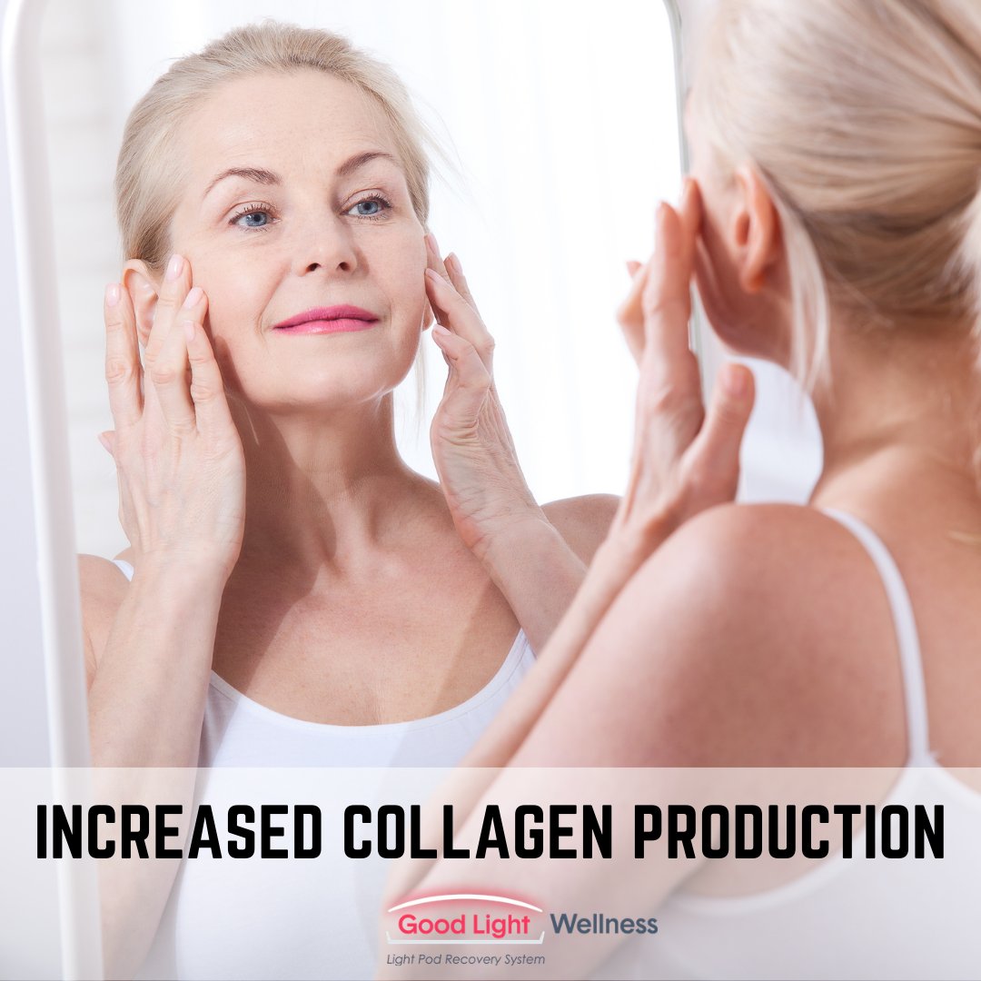 Red Light Therapy can help to increase collagen production, which can improve skin elasticity and appearance! 

#redlighttherapy #goodlightwellness #yql #collagen