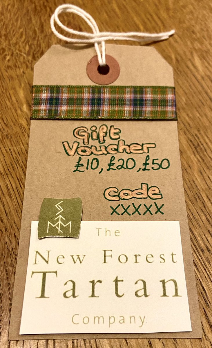 🎁🎁🎁They’re coming!🎁🎁🎁
#shoplocal #newforest #newforestmarque #tartan #christmas #presents #sustainable #handmade