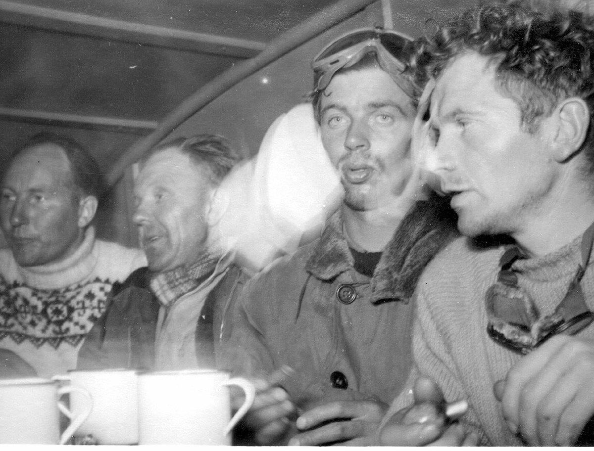 Grandfathers photos from the first spring trip of The Icelandic Glacial Research Society in 1953. The same path was taken for 66 years to access Vatnajökull. In 2019 it was impassable because of rapid melting and wet sands.  #ontimeandwater