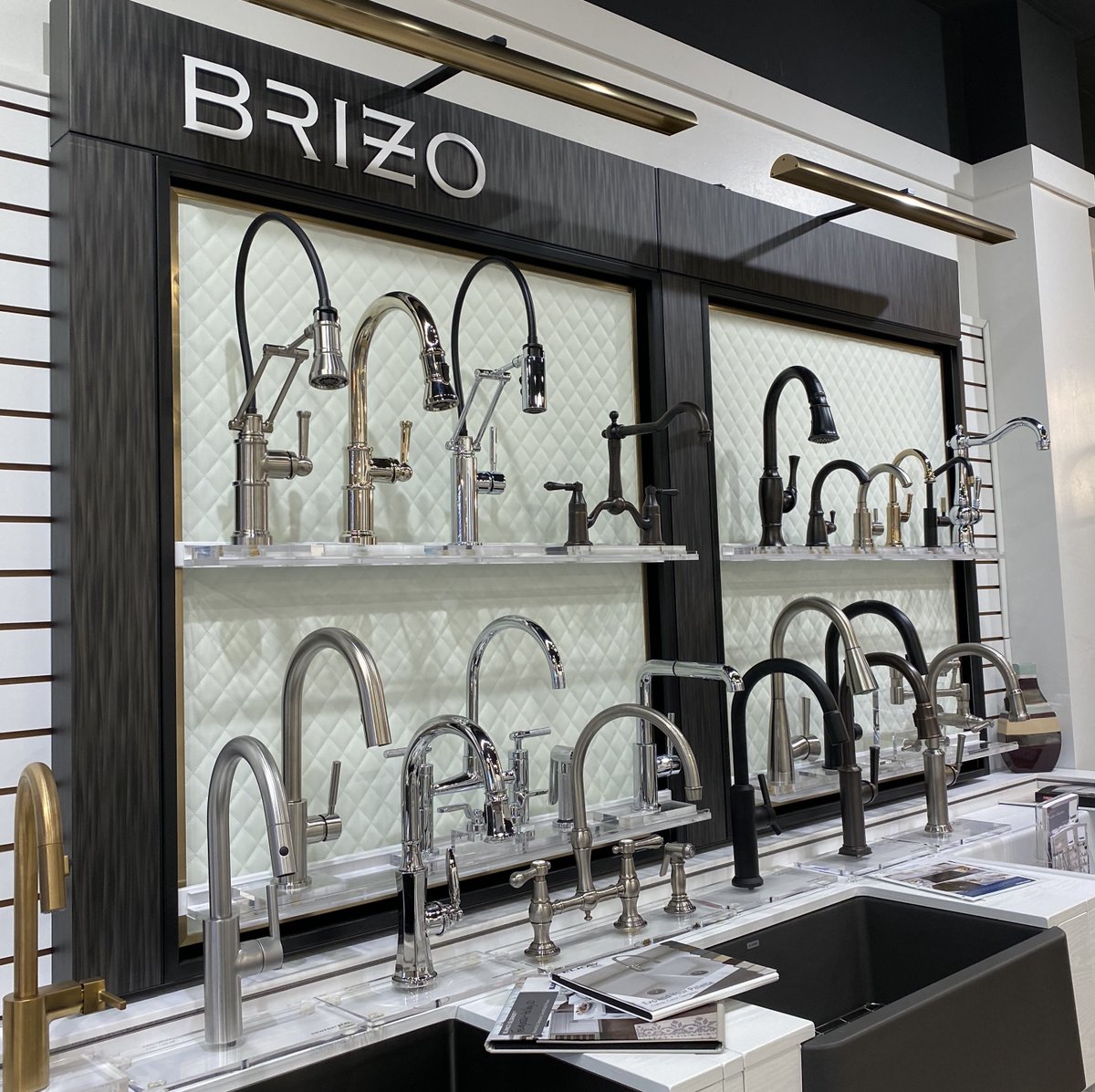 centpoint's tweet image. We have teams traveling across the country installing Delta/Brizo Showrooms.  We’re not just about trade shows and events!  Contact us for any specialty interior needs.