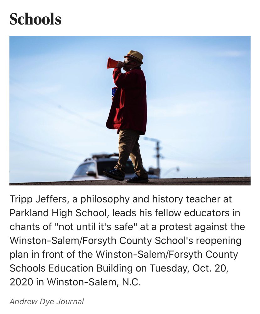 <a href="/PARKLANDPRIDE_/">WS/FCS PARKLAND</a> <a href="/wsfcs/">WS/FC Schools</a> <a href="/ncae/">North Carolina Association of Educators</a> <a href="/FCAENCAE/">Forsyth NCAE</a> @Journalnow <a href="/Organize2020/">Organize 2020</a> #SafetyFirst #Red4Ed #StrongerTogether #UnionStrong