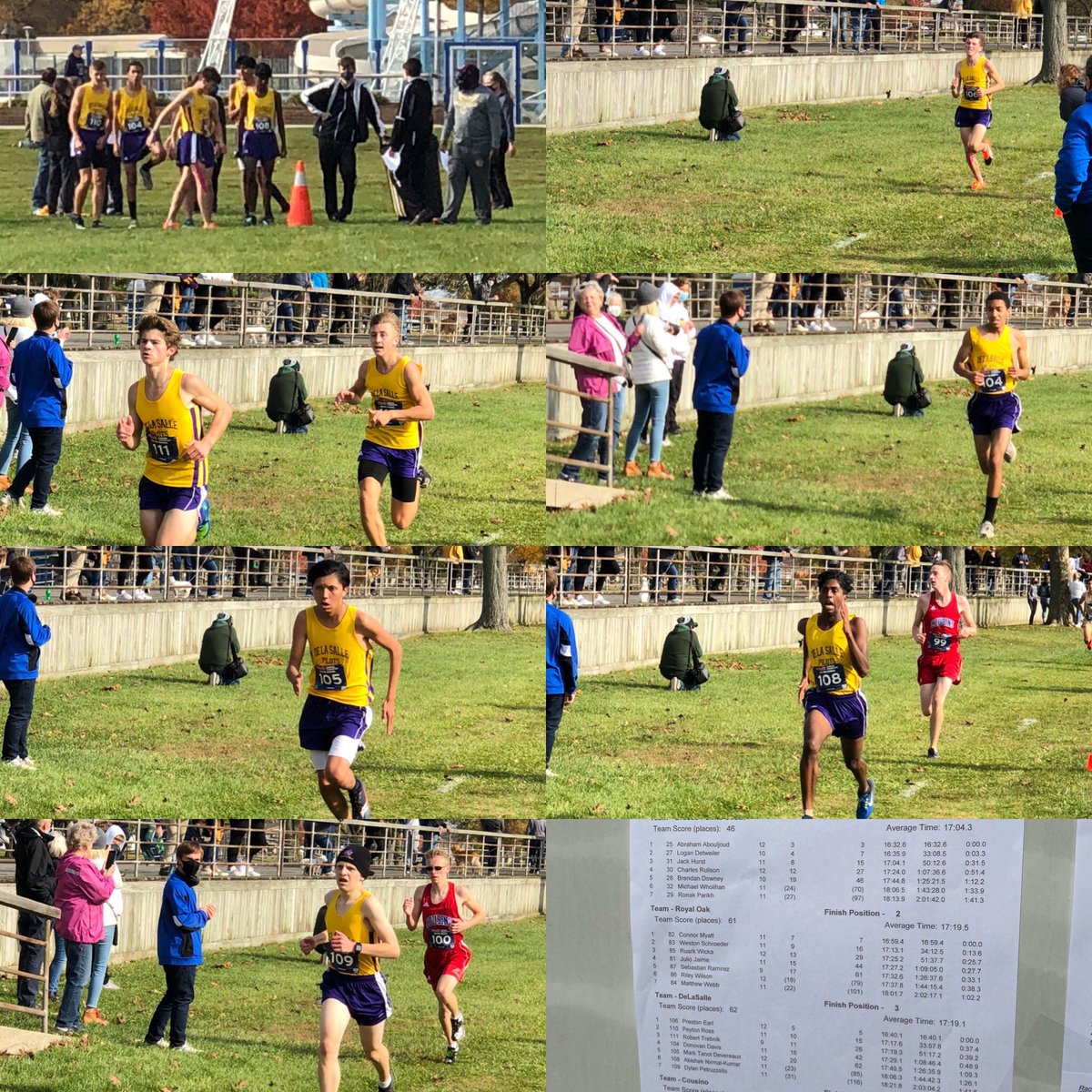 De La Salle X-Country (@dlsxc) on Twitter photo Congratulations <a href="/DLSXC/">De La Salle X-Country</a> Pilots on taking a close third at the pre Regionals today.
We qualified for Regionals 10/31 at Chandler Park Golf Course.
@SandraB10930607
<a href="/jill_sum/">Jill Renee</a>
<a href="/jd_220/">jerry jackson</a> <a href="/prestonwearl/">Preston Earl</a> @_peytonross4 <a href="/deadmangoes/">Tanot</a> <a href="/Coach_DParks/">Dennis Parks</a> <a href="/Ckessler1817/">Cameron Kessler</a> <a href="/DrewRenaud22/">Drew Renaud</a> <a href="/DLSPilots/">De La Salle Collegiate Athletics</a> Congratulations <a href="/DLSXC/">De La Salle X-Country</a> Pilots on taking a close third at the pre Regionals today.
We qualified for Regionals 10/31 at Chandler Park Golf Course.
@SandraB10930607
<a href="/jill_sum/">Jill Renee</a>
<a href="/jd_220/">jerry jackson</a> <a href="/prestonwearl/">Preston Earl</a> @_peytonross4 <a href="/deadmangoes/">Tanot</a> <a href="/Coach_DParks/">Dennis Parks</a> <a href="/Ckessler1817/">Cameron Kessler</a> <a href="/DrewRenaud22/">Drew Renaud</a> <a href="/DLSPilots/">De La Salle Collegiate Athletics</a>