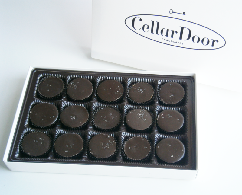 Cellar Door Chocolates opened in 2007 as a small batch wholesale chocolate confectionary company in Louisville, Kentucky. Owner and chocolatier Erika Chavez-Graziano has built Cellar Door’s reputation on her handmade truffles. cellardoorchocolates.com