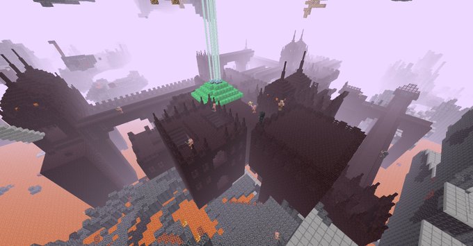 ネザー要塞のtwitterイラスト検索結果