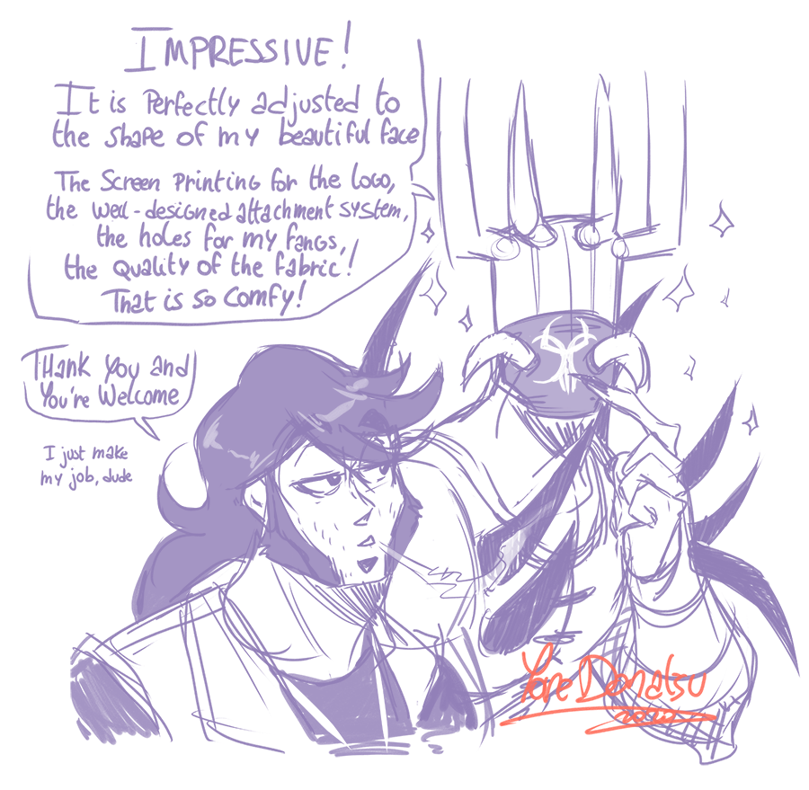 Yore_Donatsu's tweet photo. Well, I wanted to draw your fav emperor and... I skidded a strip on the covid ^^"

#BrütalLegend #Doviculus #EddieRiggs #Fanart #DoubleFine https://t.co/qOIsKQKfwT