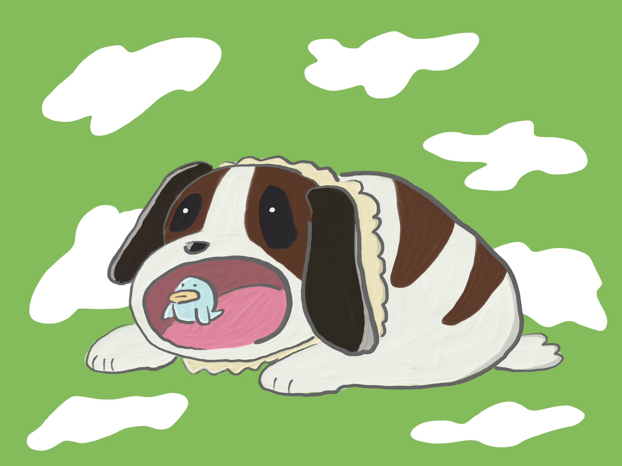 Aki こちらは趣味垢でーす アルプスの少女ハイジのヨーゼフと鳥のピッチー イラスト イラストレーター 動物 ハイジ 犬 鳥 オリジナルキャラクター かわいい アニメ 絵描きさんと繫がりたい イラスト好きな人と繋がりたい T Co