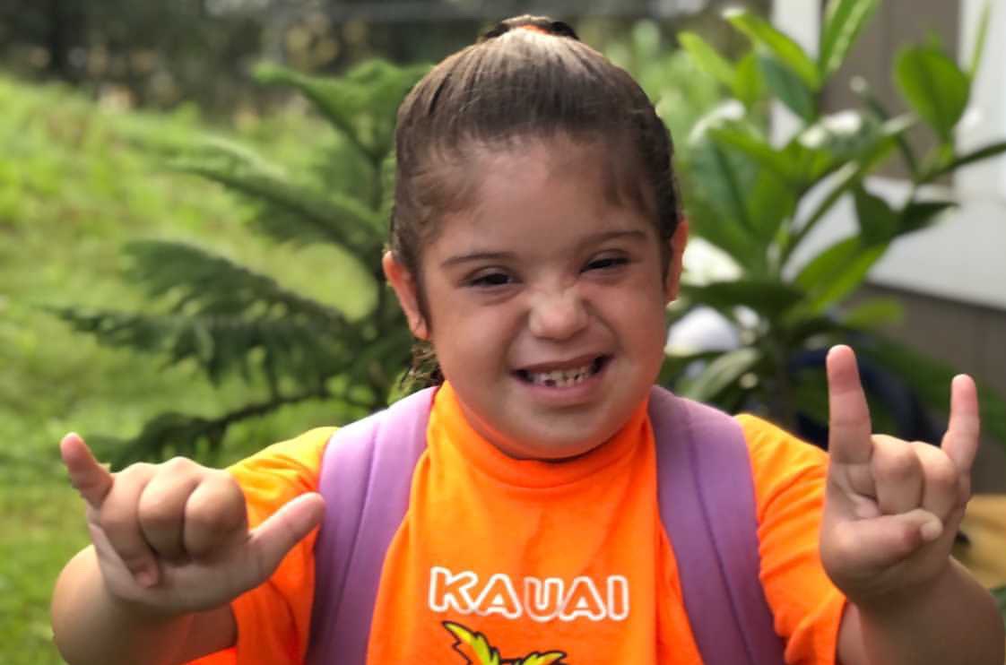 Mahalo to our friends at <a href="/CKMS_Kauai/">Chiefess Kamakahelei</a>, <a href="/KekahaEl/">Kekaha Elementary</a>, and this #Kauai keiki and her ‘ohana for reminding us to wear orange today in celebration of #UnityDay. For resources and to learn more, visit StopBullying.gov. 📷: @ _ka.tri.na_
