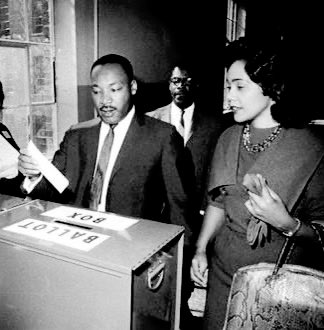 BerniceKing's tweet photo. The Election is NOW.

#Vote.
#VoteEarly.
#Vote2020 matters.

As we plan to vote and vote, let’s not forget that the work of eradicating racism and other injustices must continue beyond the election.

Systems don’t change overnight. 
Voting can clear a path. 
We have to take it. https://t.co/yoGKT91x7m
