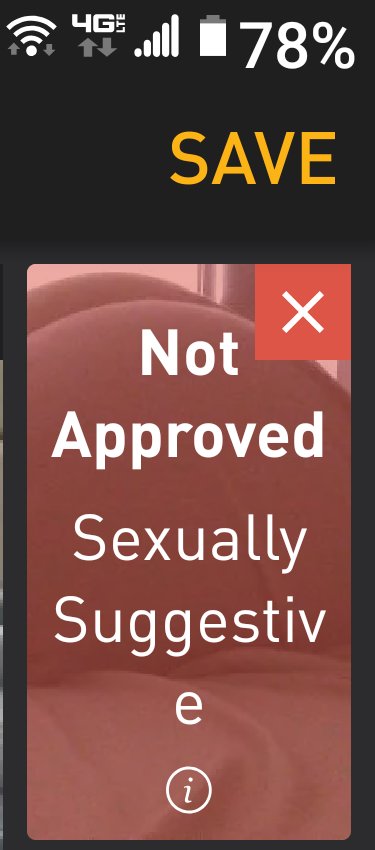 So  @Grindr maybe you can explain the inconsistencies with photo approval. It's looking to me like there are different standards for different races? NonBlack people seem to get more freedom/skimpiness.I have this photo that keeps getting rejected...