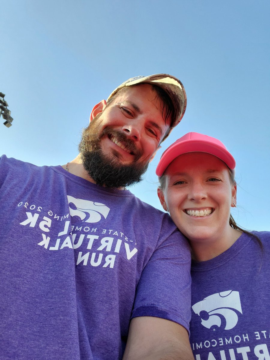 djessup13's tweet photo. Just finished our #Virtual5k for @KState #Homecoming #KStateFamilyGameNight
#5KState @KStateAlumni @KStateFB https://t.co/vdVkfUbcOV