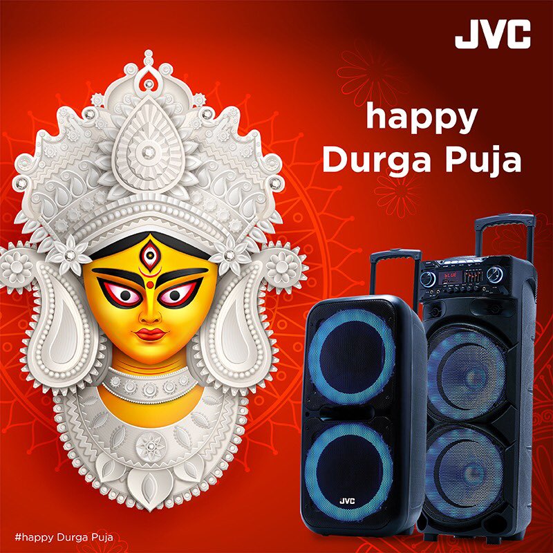 JVCIndiaOff's tweet image. May you life be filled with music. Shubho  pujo. #HappyDurgaPuja