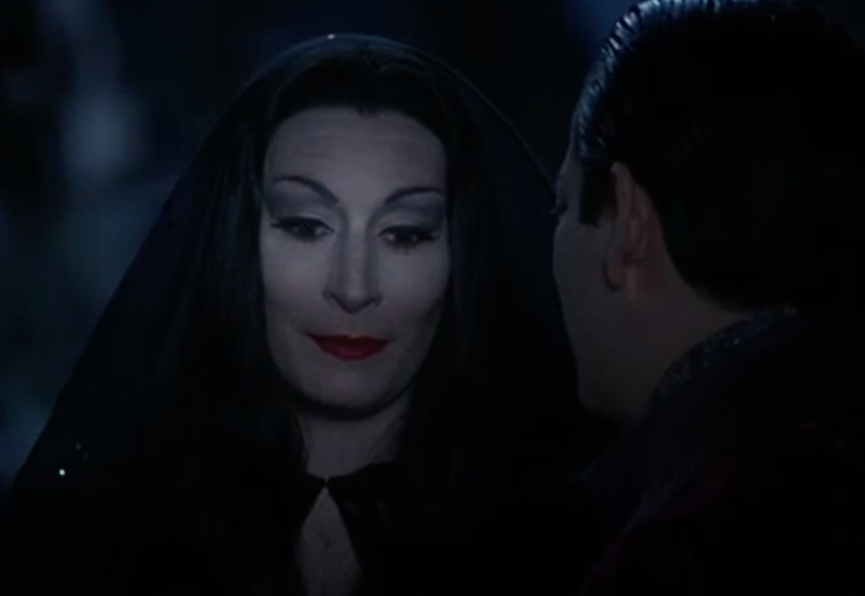 The director always had a thin layer of light drape across Anjelica Huston's face in homage classical horror films. You don't see that much nowadays because the oldest horror movie modern directors have seen is Halloween. The Rob Zombie one, not Carpenter.