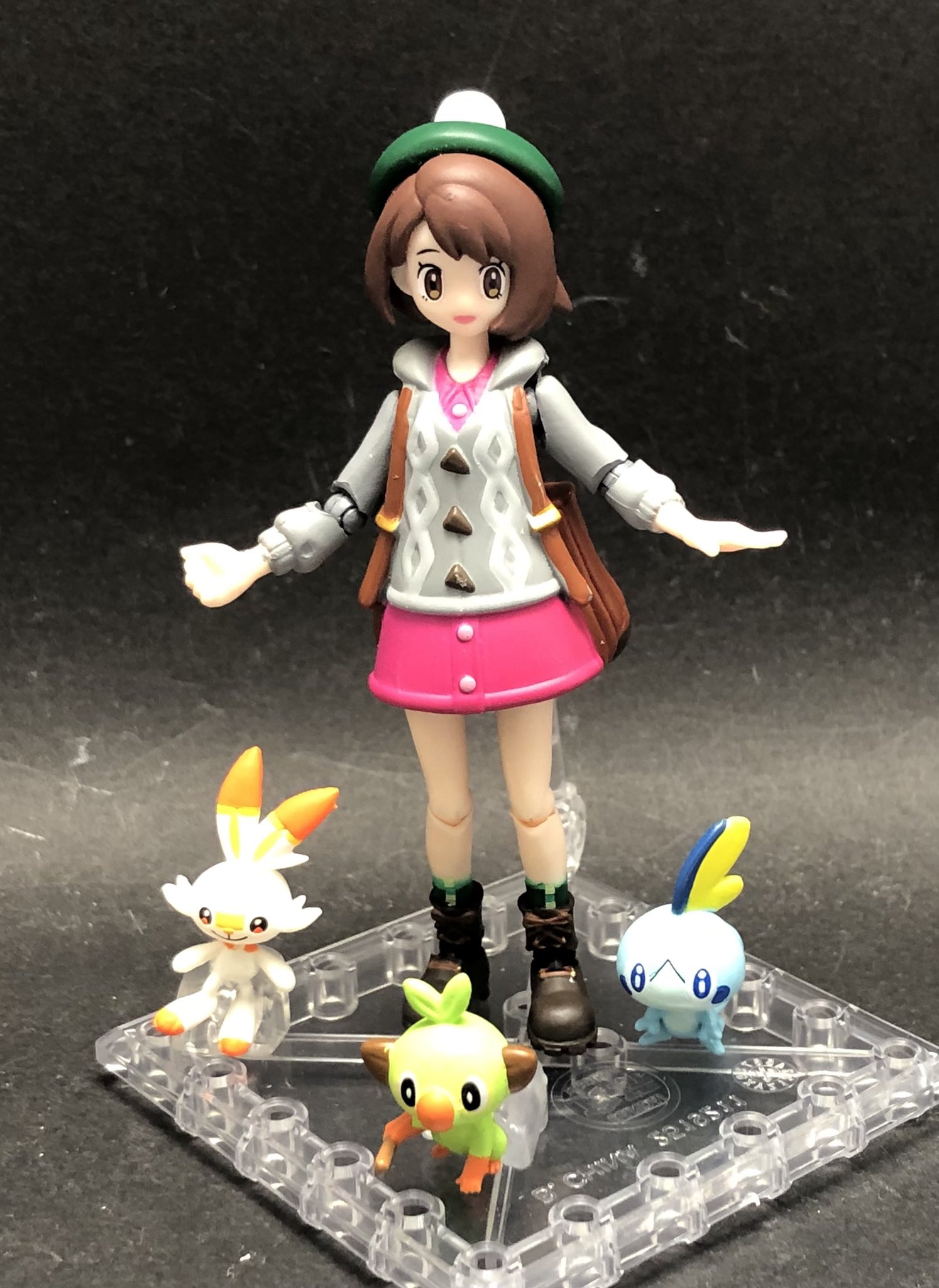 リペイント ポケモン スケールワールド ユウリ美少女 フィギュア ユウリ｜ポケモンフィギュア図鑑｜ポケモンスケールワールド
