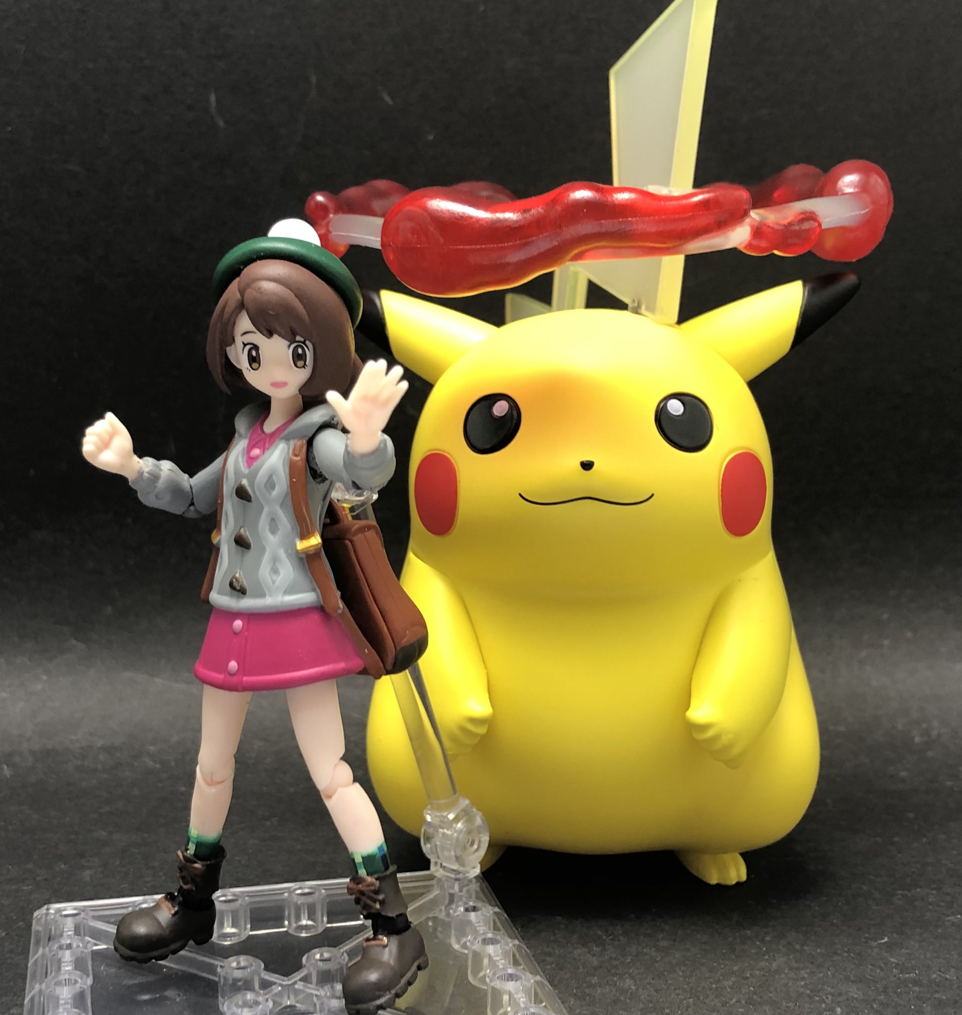 【ランボー怒りの参考出品】リペイント　ポケモン スケールワールド　ユウリ ランボー怒りの参考出品】リペイント ポケモン スケールワールド