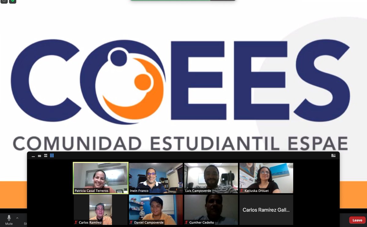 irwinfranco's tweet photo. Inicio como un proyecto de clase y  se ha convertido en un programa. En reunión de sincronización, 6 equipos trabajando para lanzar la COEES en @ESPAE
¡Gran trabajo de la #MGP17! https://t.co/Z177lIyNtb