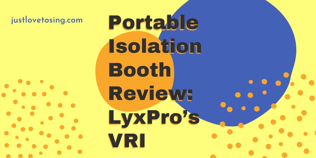 How does a LyxPro's VRI be useful to an amateur singer or budding recording artist like you? Read below.
#JustLovetoSing #LyxproVRI #PortableBooth #Vocals #Singing
https://t.co/MDQG3mYRPY https://t.co/QQ2UJavQnD