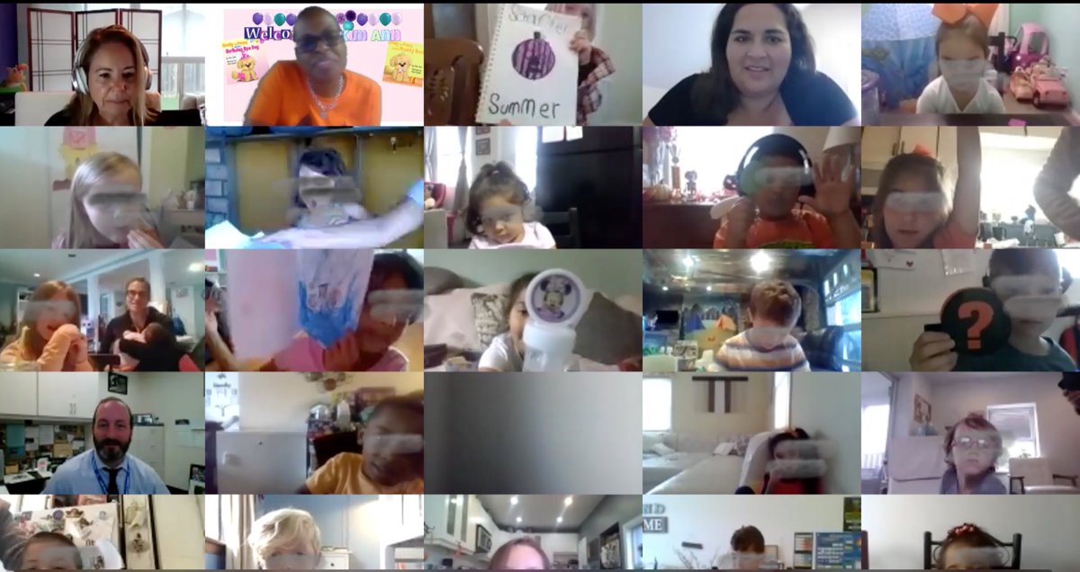 MRSSGRAHAM2's tweet photo. Thank you @KimAnnWriter1 for visiting our virtual kindergarten classes today. You taught us so much about how authors write and publish books. This was a truly inspiring visit🥰 @RomanelliPaul @LorraineRadice1 @LBSchoolsNY @MsRobertsENL https://t.co/m2HtJO1QLU