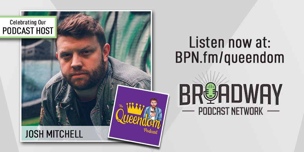 BwayPodNetwork's tweet photo. Divorced, Beheaded, Live! 👑 We're so excited to welcome @thequeendomcast to the #BPN royal court! Join host, Josh Mitchell, each week as he chats to the cast, crew, producers and creative team of @sixthemusical - https://t.co/XZzrt4MxOv.

#theatre #podcast #musical #WestEnd https://t.co/bITR1slYog