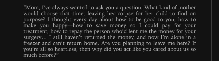 tw // deaththat last question, wow, priest, ily, why does it feel so vulnerable?not many ppl are able to convey such emotion when writing, i wish I had written that wow, I wanna see somebody act this out
