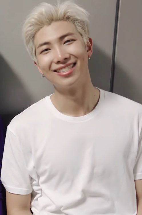 idk who needs to hear this but blonde IS namjoon’s best hair color
