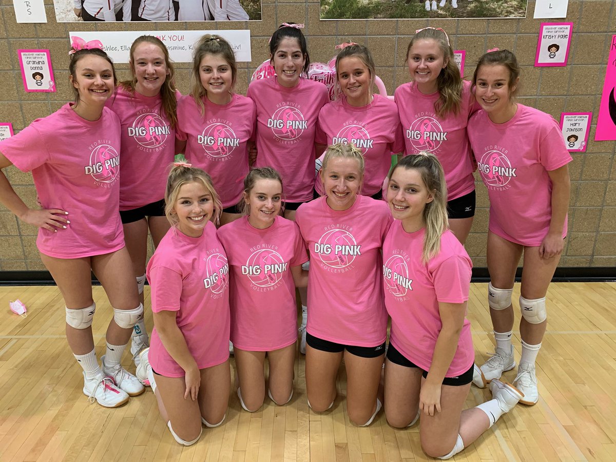 RedRiverVB's tweet photo. You’ve still got time to log into the livestream before the game starts!! Don’t miss it💖 #TogetherWeRide #TogetherWeWin https://t.co/0pk4ZQDPNU