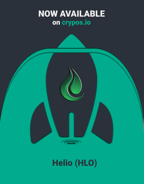 We are glad to announce Helio (HLO) coin on Crypos Platform. 
Website: helionetwork.org
Twitter: x.com/NetworkHelio
Discord: discord.gg/hTnhb9Q

<a href="/NetworkHelio/">Helio Network</a> #Masternode