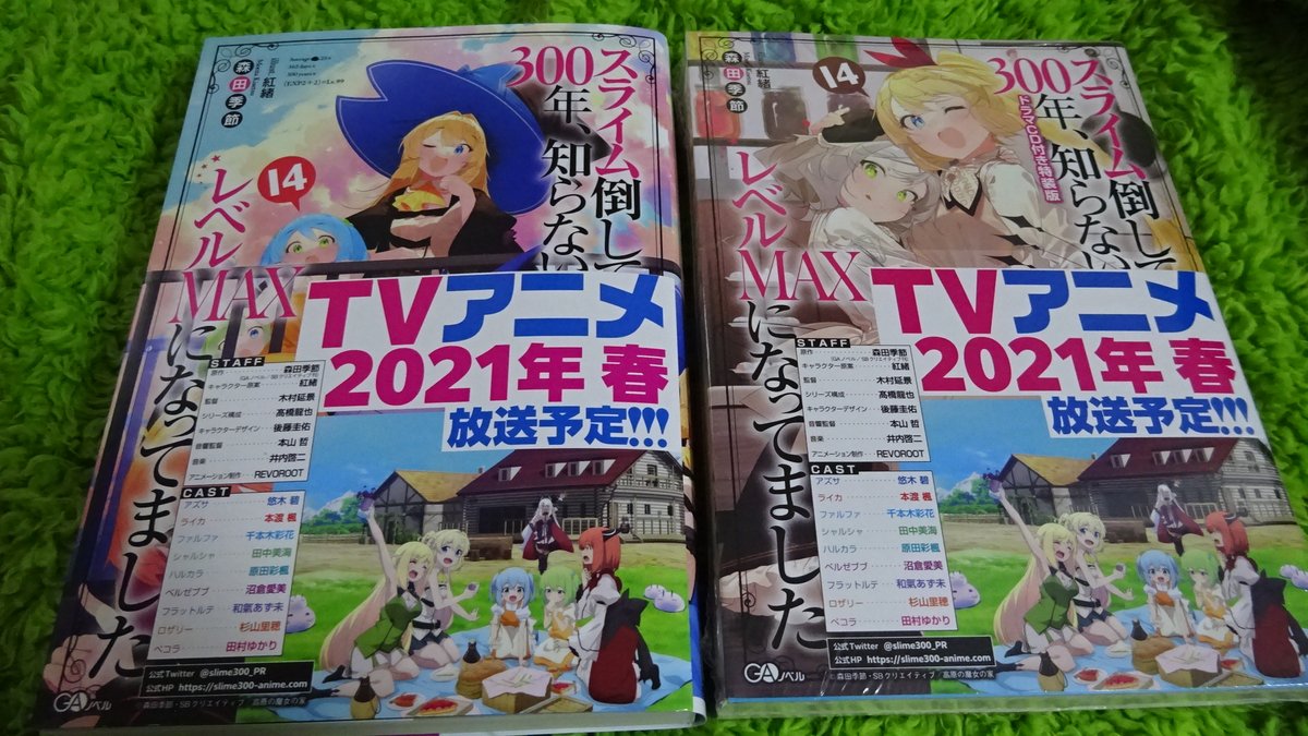 森田季節 スライム倒して300年15巻1月発売 アニメは来春放映 魔王ペコラが主役のドラマcd付きの スライム倒して300年 の14巻特装版 先週発売しました よろしくお願いいたします 森田季節 スライム倒して300年15巻1月発売 アニメは来春放映 魔王ペコラが主役のドラマcd付きの スライム倒して300年 の14巻特装版 先週発売しました よろしくお願いいたします