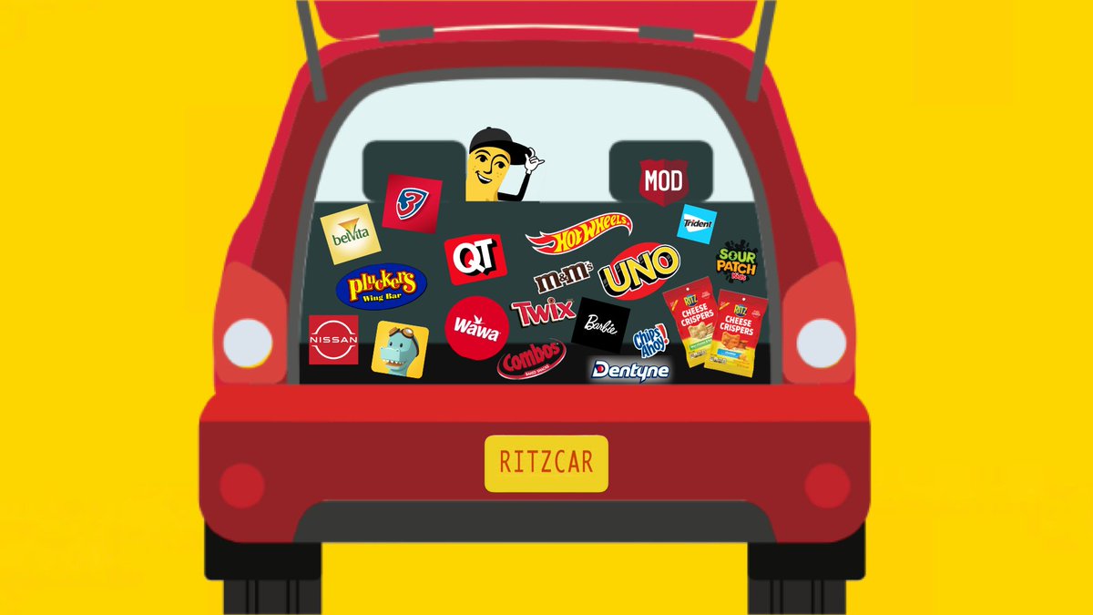 So.. we ended up needing two cars... but we had so much fun on our virtual  #RoadCrisp!  Think we're set on the snacks front. Thanks for following along, if you need us... we'll be vibin' in the RITZ car with our friends. 