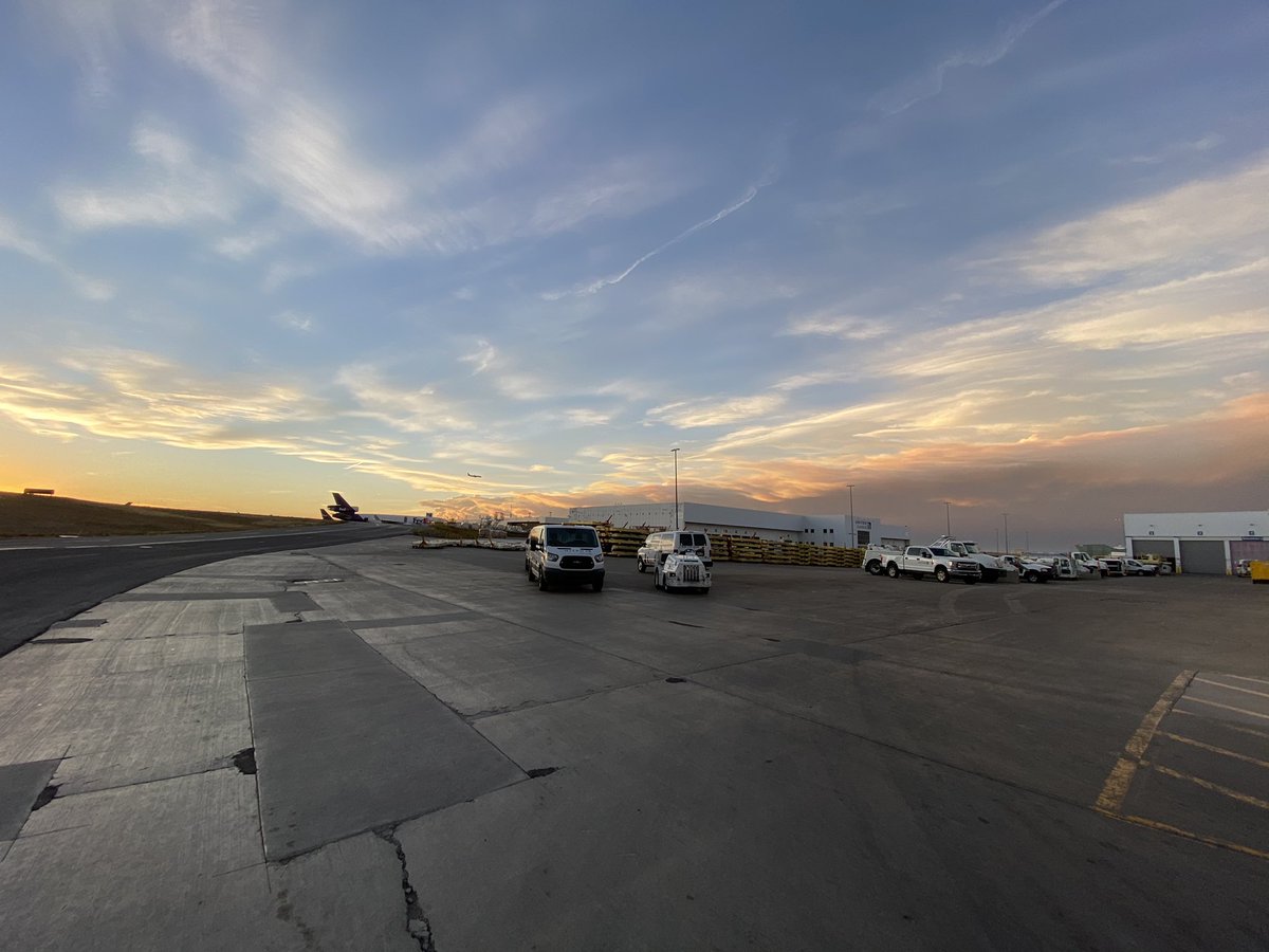 Some really wicked cloud formations over DIA.