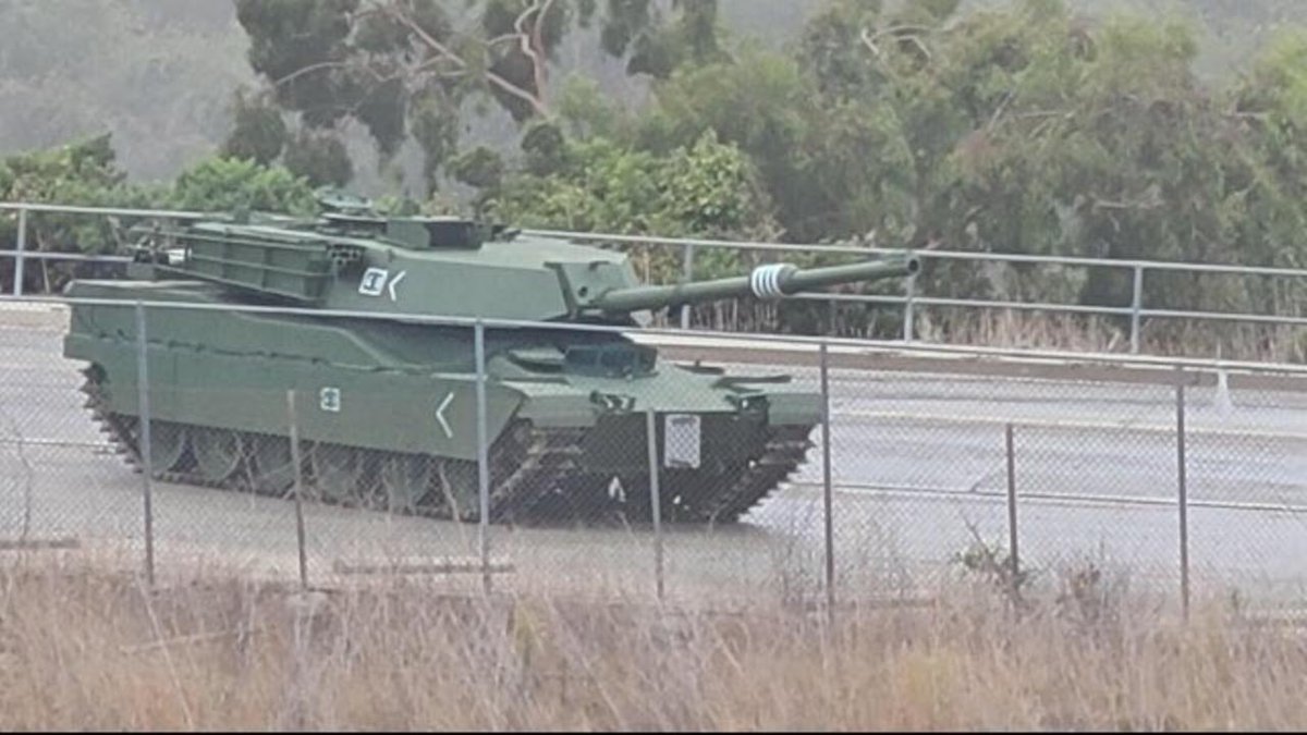 I told you that I'm an open Trump cheerleader.Therefore I'm now going to BLOCK people who express fear.Ask calm questions.Someone calmly asked me what this tank was doing on the property of a California university.