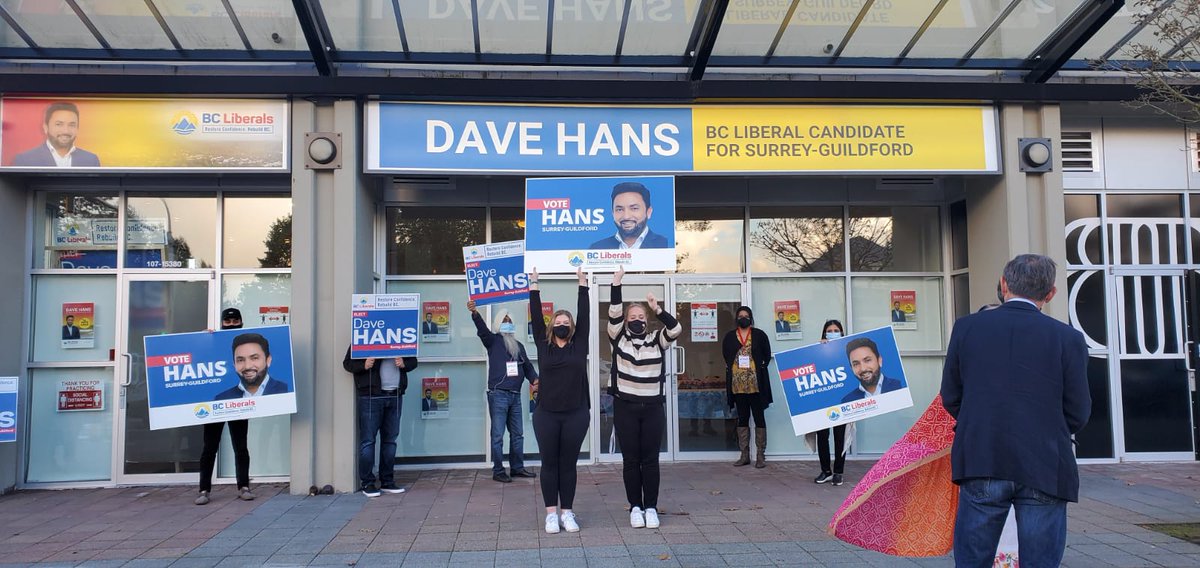 DaveHans29's tweet photo. Great visit to our campaign office from @Wilkinson4BC this afternoon

Enthusiasm with our volunteer teams are amazing, and we will have an army out on election day October 24

#bcpoli #BCelxn2020 #BCElection2020 https://t.co/BWwYQMoSdQ