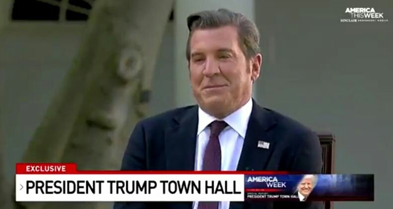 The plastic guy from the duracell commercials interviewed the President https://t.co/xkHmkFKDhH https://t.co/GP2iICMVGO