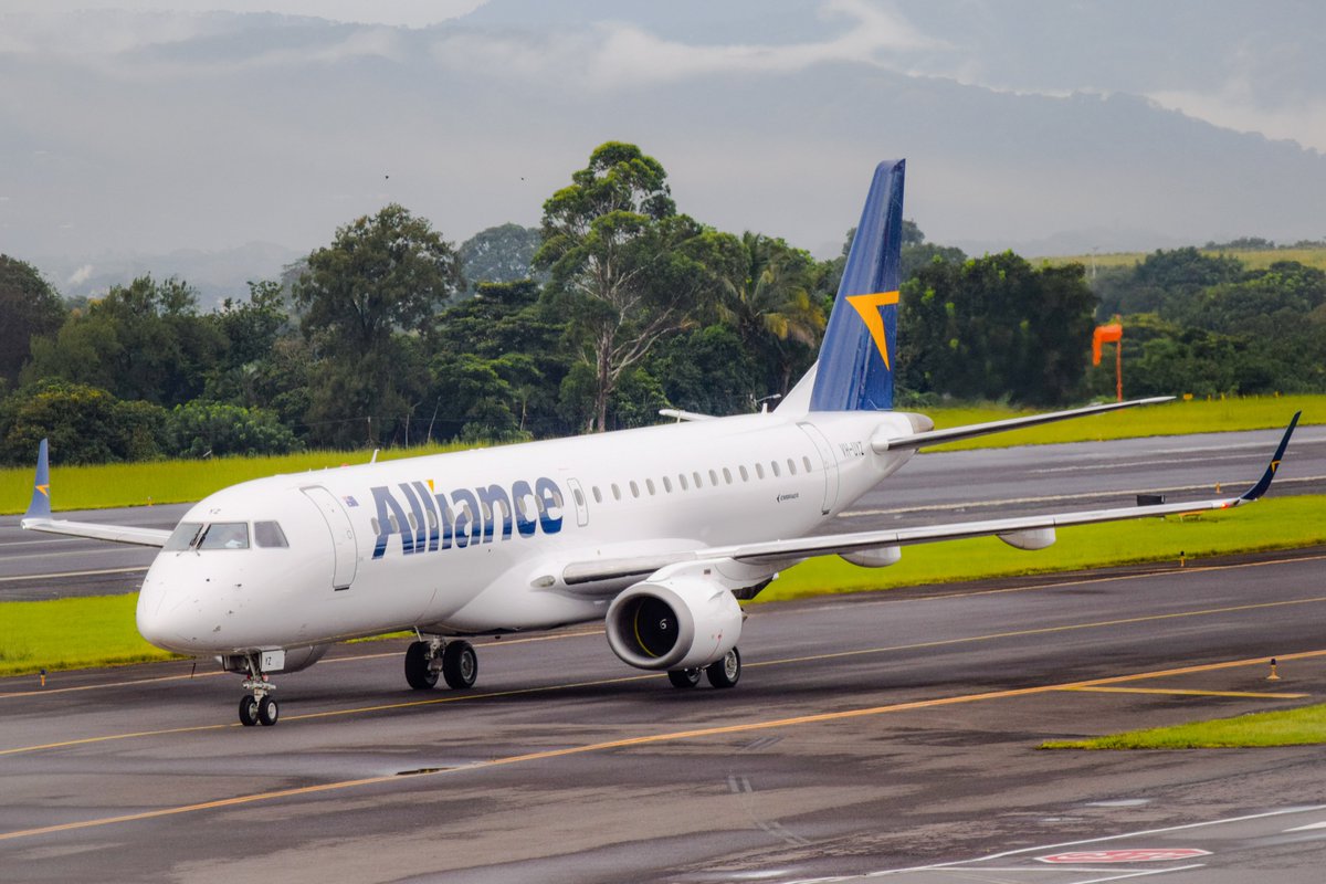 We can’t wait to welcome our first Brazilian lady to the <a href="/AllianceQQ/">Alliance Airlines</a> Family! Departing Costa Rica next week as flight SXIE190📷@randyuh- Aeropuerto Internacional Juan Santamaría (IATA: SJO, ICAO: MROC) #embraer #allianceairlines #welcometothefamily #costarica #fokker