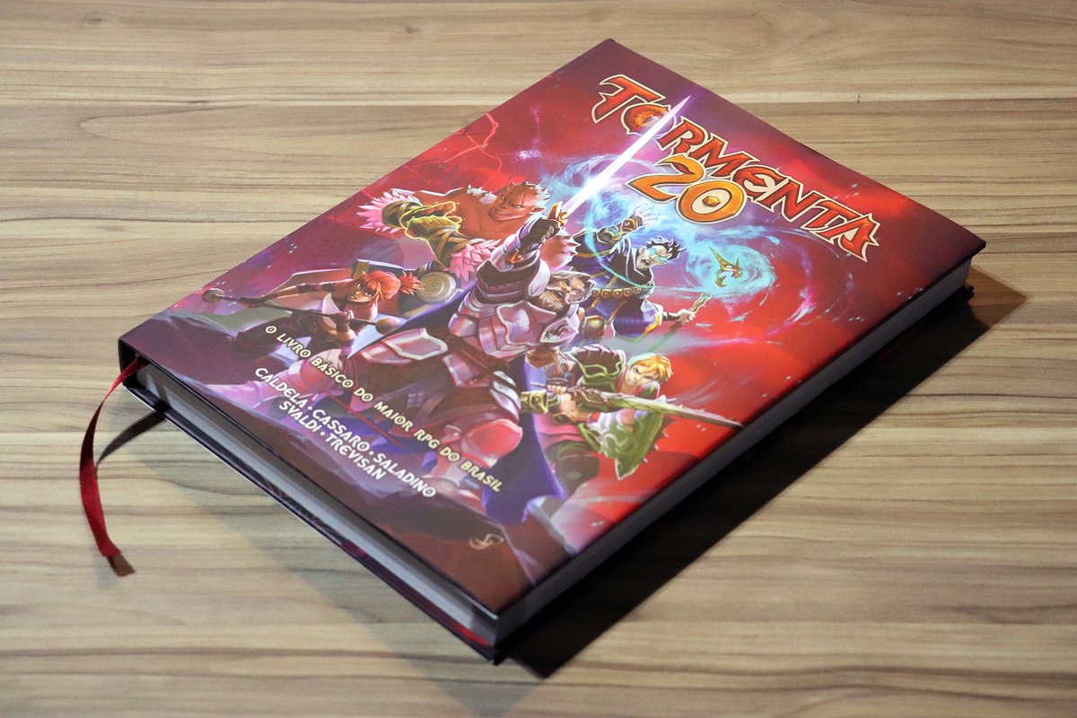 AcadLiterariaDF's tweet photo. Esse livro está INCRÍVEL. Mal vejo a hora de ter o meu exemplar em mãos. Trabalho impecável da @jamboeditora! #Tormenta20 #RPG https://t.co/ryFfq4P448