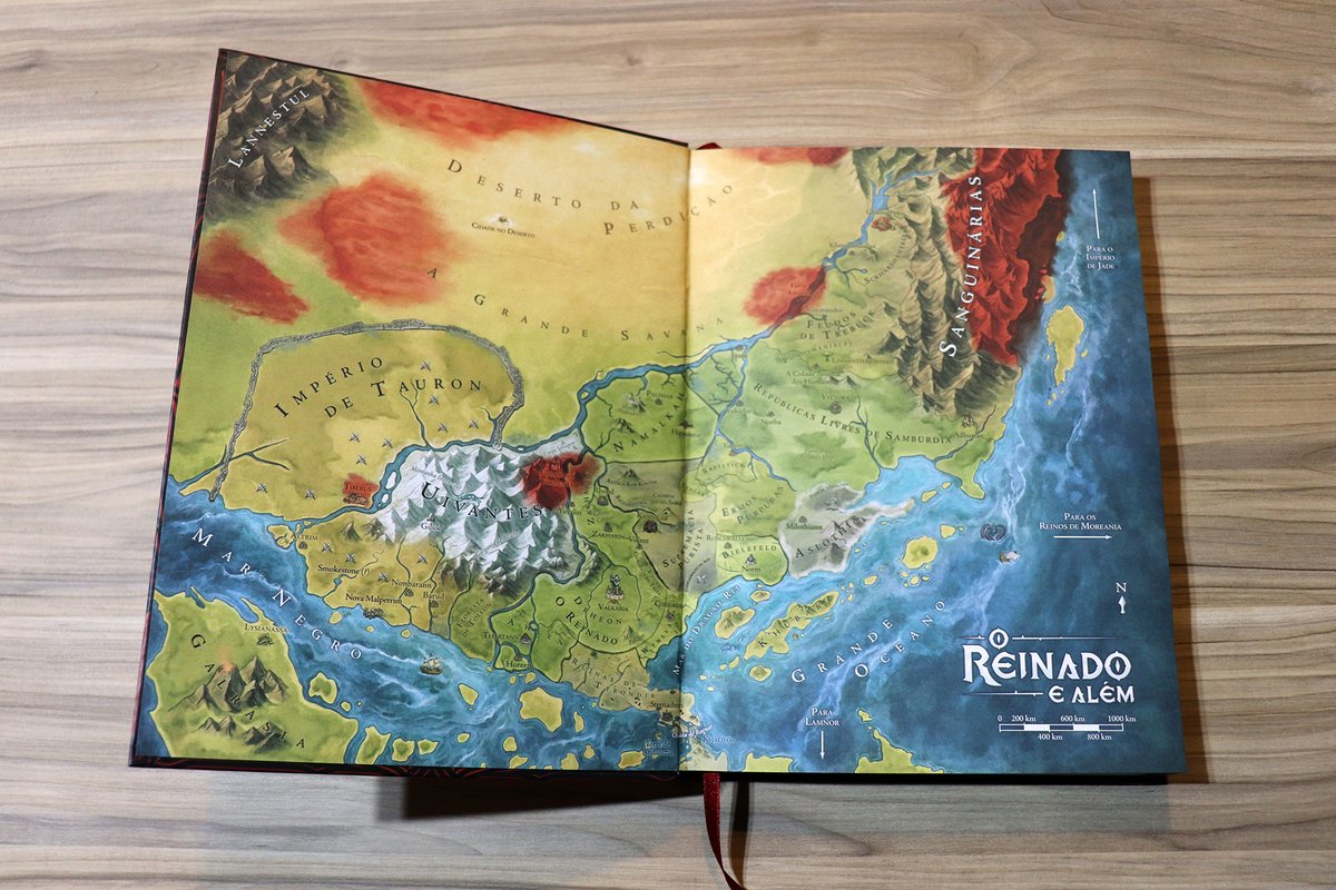 AcadLiterariaDF's tweet photo. Esse livro está INCRÍVEL. Mal vejo a hora de ter o meu exemplar em mãos. Trabalho impecável da @jamboeditora! #Tormenta20 #RPG https://t.co/ryFfq4P448