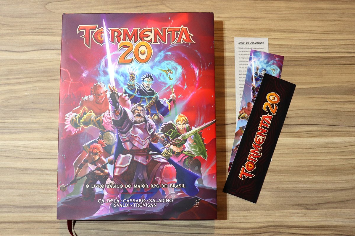 AcadLiterariaDF's tweet photo. Esse livro está INCRÍVEL. Mal vejo a hora de ter o meu exemplar em mãos. Trabalho impecável da @jamboeditora! #Tormenta20 #RPG https://t.co/ryFfq4P448
