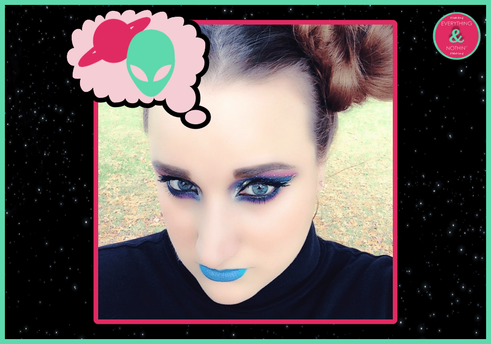 Futuristic #galaxy beauty look! Futuristic Makeup Look #bbloggers #makeup #beautiesonfire #creative https://t.co/2DwX5NZxuD https://t.co/7sKPObnUaG