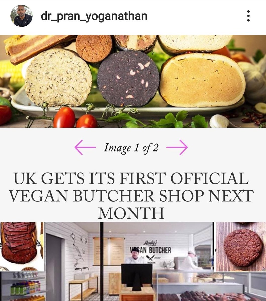 BelindaFettke's tweet photo. Vegan Butchery opening in the UK - "there rises another dietary fad cloaking itself in the guise of environmental solution with health benefits...
"Capitalism shrouded in a veil of altruism" @pran_dr 🙏
https://t.co/W0TJefWoFw https://t.co/Vnb0QBtcbB