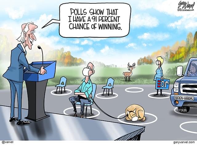 Khác biệt giữa buổi vận động của Trump và Biden rất lạ Ek5L7dXWAAA5WuP?format=jpg&name=small