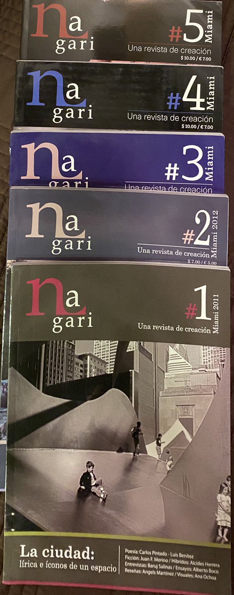 Miren lo que me acaba de llegar, la revista Nagari  nagarimagazine.com. Gracias Omar Villasana editor de editorial Katakana 
<a href="/KEditores/">katakana editores</a>  catálogo buenísimo con plumas como las de <a href="/giselaheffes/">Gisela Heffes</a> , @Dainerys_MV <a href="/melmarquezadams/">Melanie Márquez Adams</a> . hablemosescritoras.com @adrianaXIX_XXI