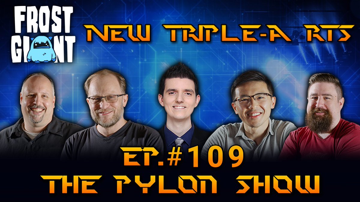 ThePylonShow's tweet image. We are LIVE on Twitch.tv/Artosis talking all about @Frost_Giant Studios and their new ventures into the RTS game space!