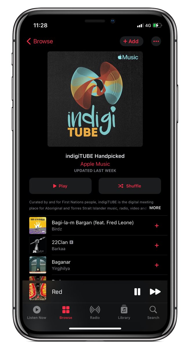 We are stoked to announce a new collaborative playlist with Apple Music! ‘indigiTUBE Handpicked’ will be updated monthly with awesome new talent, fresh releases, and the latest emerging voices coming from our First Nations community.

#indigenousmusic #FirstNations #aboriginal